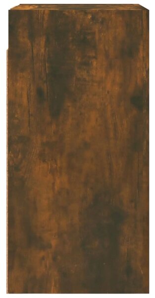 Füstös tölgy színű szerelt fa TV-szekrény 30,5 x 30 x 60 cm