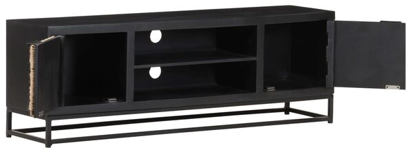 Tömör mangófa TV-szekrény 120 x 30 x 40 cm