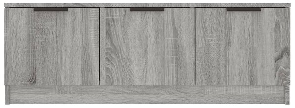 Szürke sonoma színű szerelt fa TV-szekrény 102 x 35 x 36,5 cm