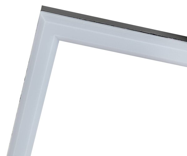 Lindby LED kültéri mennyezeti világítás Finian, 48 cm x cm, CCT dimmelhető, dimmelhető, Fekete, Műanyag, Modern