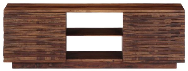 Tömör akácfából TV-szekrény 120 x 30 x 40 cm
