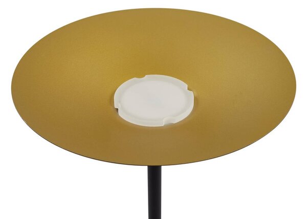 Lindby LED álló világítás Norvind, fekete, fém, 1 izzóval, Fekete, Nappali / Étkező, fém, Modern