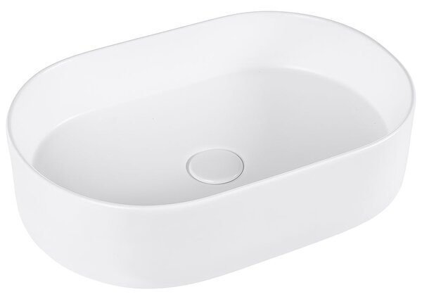Pultra helyezhető mosdókagyló NICKERIE 50 x 33 cm Kerámia Fehér