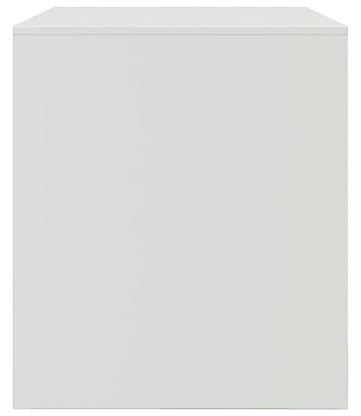 Fehér acél TV-szekrény 67 x 39 x 44 cm