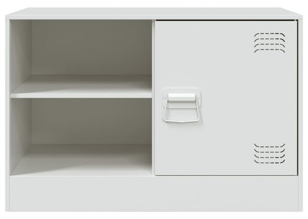Fehér acél TV-szekrény 67 x 39 x 44 cm