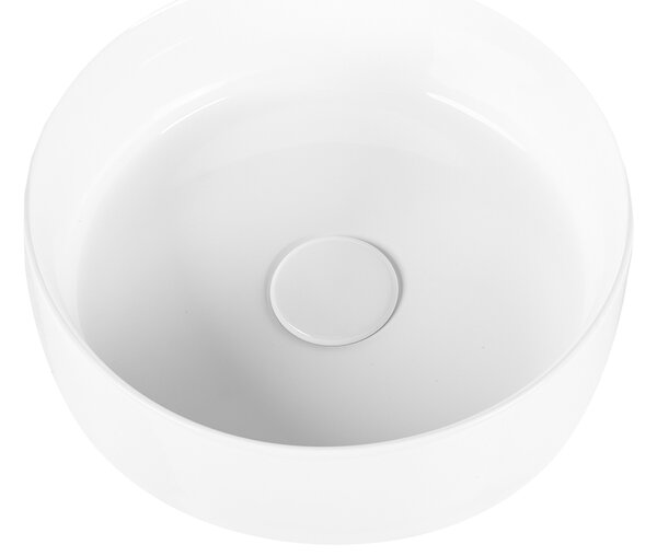 Pultra helyezhető mosdókagyló COLCA ⌀ 30 cm Kerámia Fehér