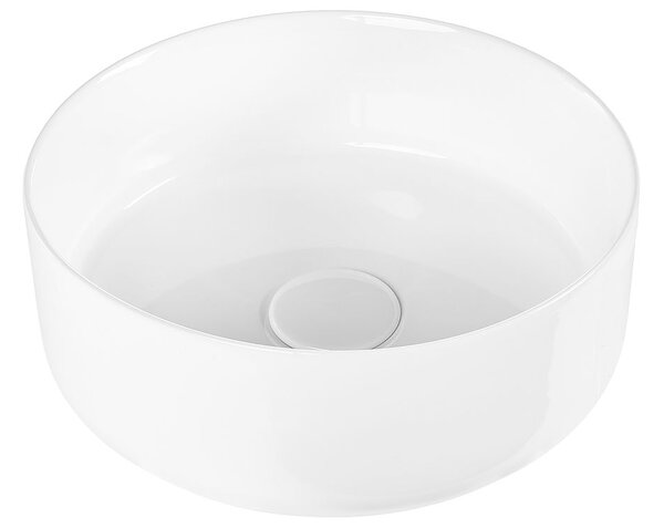 Pultra helyezhető mosdókagyló COLCA ⌀ 30 cm Kerámia Fehér