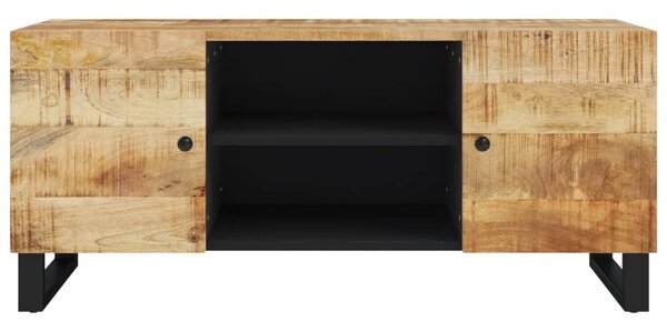 Tömör mangófa TV-szekrény 105 x 33 x 46 cm