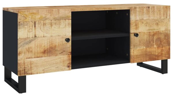 Tömör mangófa TV-szekrény 105 x 33 x 46 cm