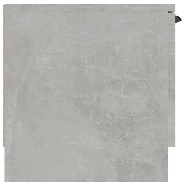 Betonszürke szerelt fa TV-szekrény 102 x 35 x 36,5 cm