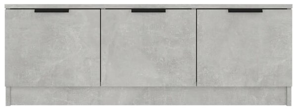 Betonszürke szerelt fa TV-szekrény 102 x 35 x 36,5 cm