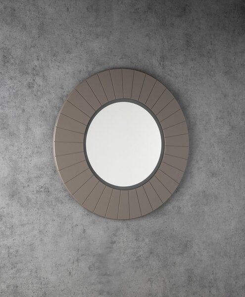 Sapho Sapho, LUMIRO STRIP kerek tükör LED világítással a keretben, 90 cm átmérőjű, agila, LR950-4343S