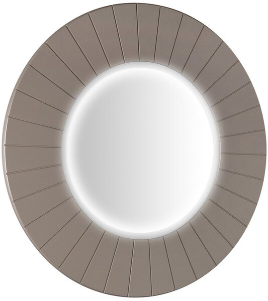 Sapho Sapho, LUMIRO STRIP kerek tükör LED világítással a keretben, 90 cm átmérőjű, agila, LR950-4343S