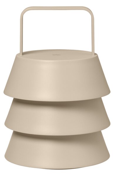 Kültéri Lámpa ferm LIVING, dimmable, Bézs, Nappali, Fém