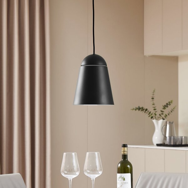 Függőlámpa NOLA, Montes, dimmable, Fekete, Nappali, Alumínium, Skandináv