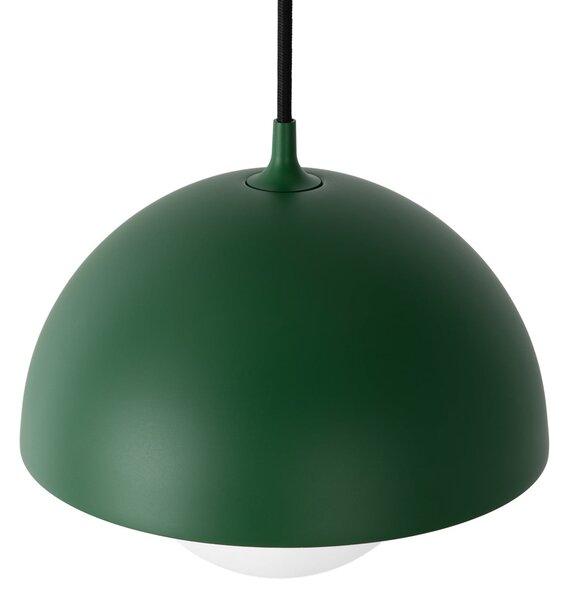 Függőlámpa NOLA, Hide, dimmable, Zöld, Nappali, Alumínium, Skandináv