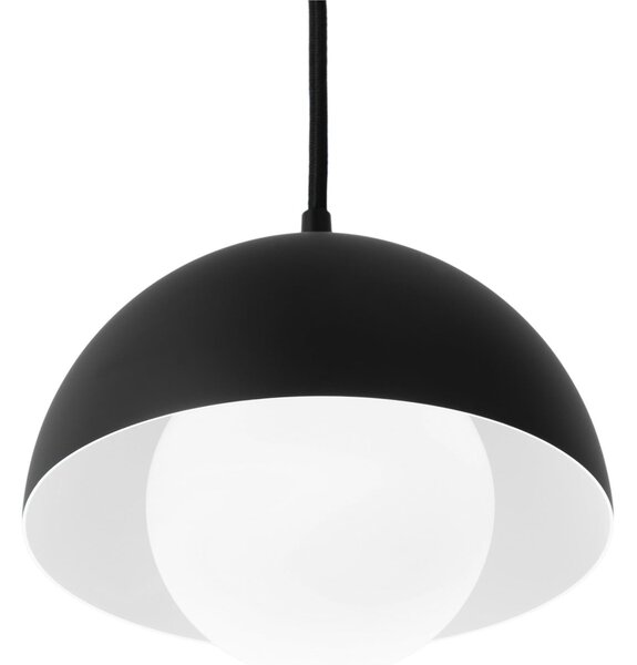 Függőlámpa NOLA, Hide, dimmable, Fekete, Nappali, Alumínium, Skandináv