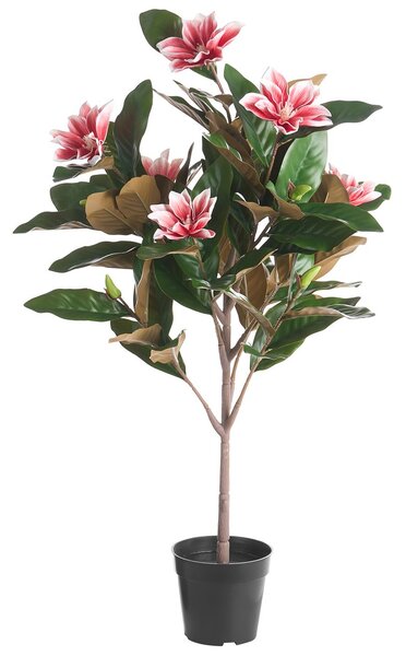 Műnövény MAGNOLIA TREE 90 cm Piros