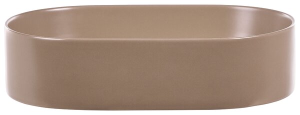 Pultra helyezhető mosdókagyló NICKERIE 50 x 33 cm Kerámia Tópszín
