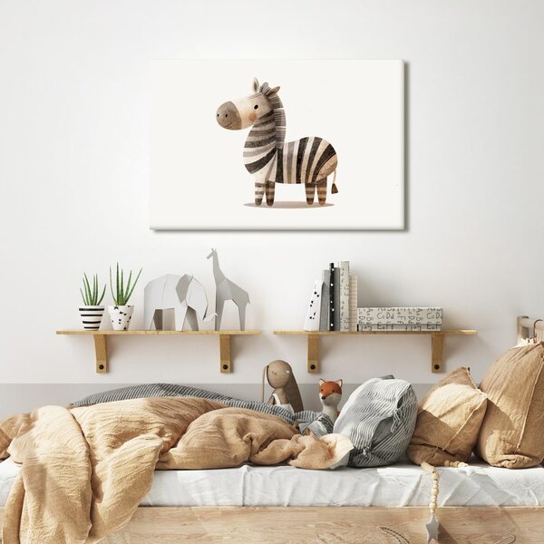 Kép aranyos rajzolt zebra