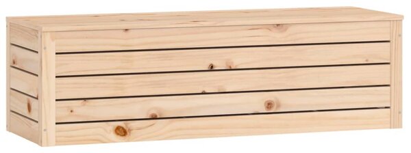 Tömör fenyőfa tárolóláda 109 x 36,5 x 33 cm