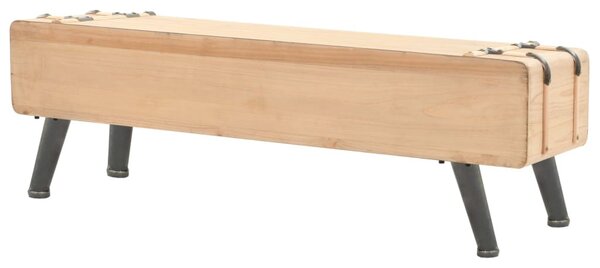 Tömör fenyő TV-szekrény 120 x 33 x 35 cm