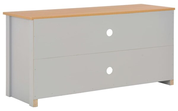 Szürke TV-szekrény 120 x 39 x 58 cm