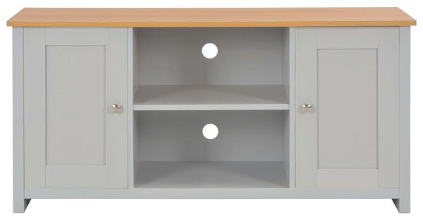 Szürke TV-szekrény 120 x 39 x 58 cm