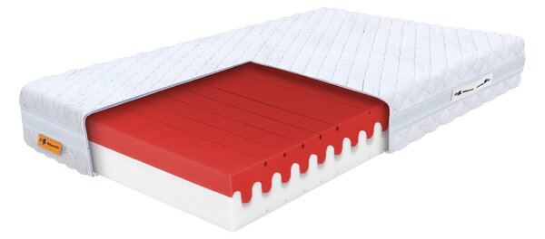Wilsondo MERY habszivacs matrac párnával 90x200x20 - Silver huzat