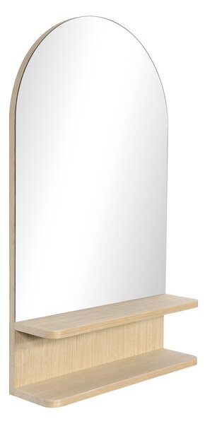 Oglinda cu raft, Mensola, Natural, 45.7x12.7x76.2 cm