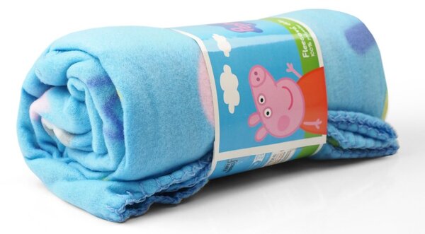 Jerry Fabrics Peppa malac polár takaró - Hula Hooping | 100 x 150 cm