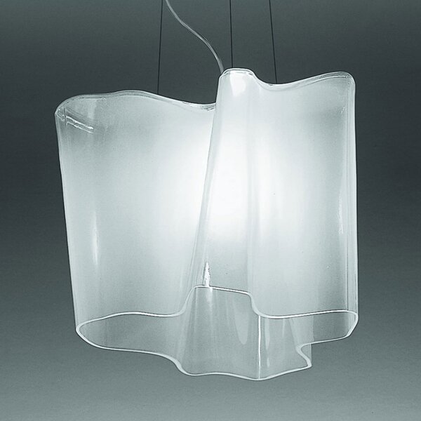 Függőlámpa Artemide, Logico, dimmable, Fehér, Nappali, Üveg, Dizájn