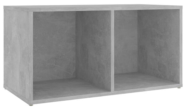 2 db betonszürke szerelt fa TV-szekrény 72 x 35 x 36,5 cm
