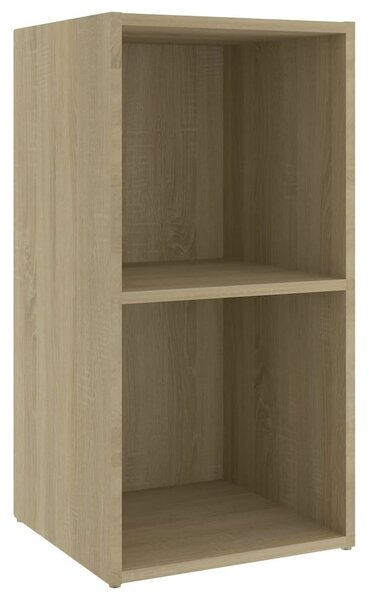 Sonoma tölgy színű szerelt fa TV-szekrény 72 x 35 x 36,5 cm