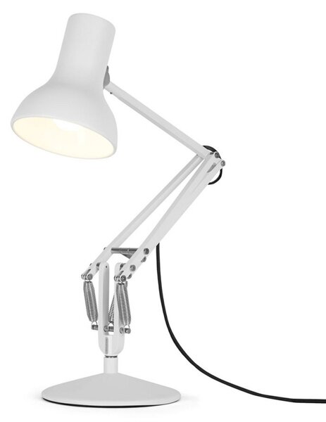 Asztali lámpa Anglepoise, Type 75, Fehér, Dolgozószoba / iroda, Fém, Indusztriális dizájn