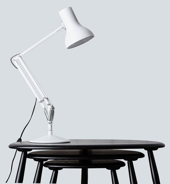 Asztali lámpa Anglepoise, Type 75, Fehér, Dolgozószoba / iroda, Fém, Indusztriális dizájn