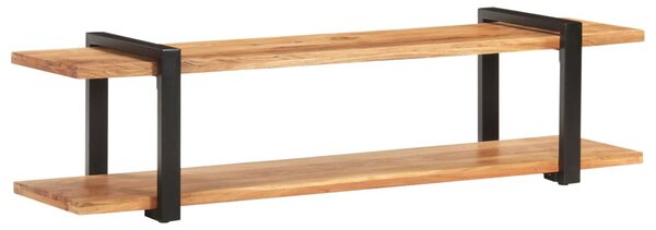 Tömör akácfa TV-szekrény 160 x 40 x 40 cm