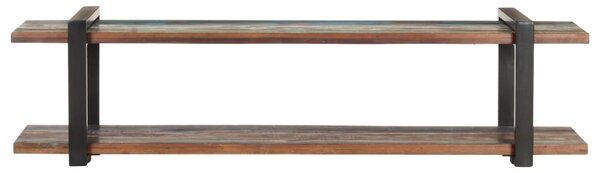 Tömör újrahasznosított fa TV-szekrény 160 x 40 x 40 cm