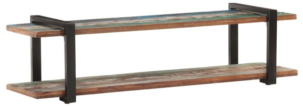 Tömör újrahasznosított fa TV-szekrény 160 x 40 x 40 cm