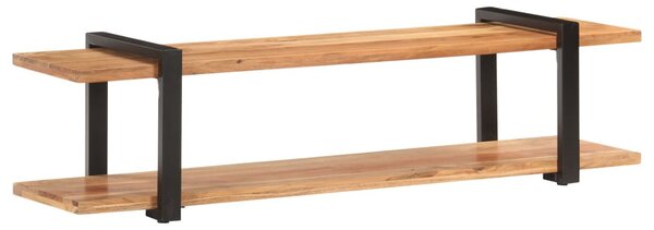 Tömör akácfa TV-szekrény 160 x 40 x 40 cm