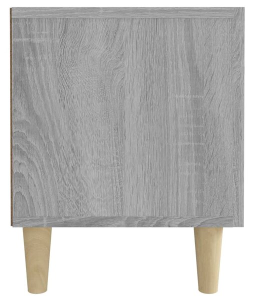 Szürke sonoma színű szerelt fa TV-szekrény 180 x 31,5 x 40 cm