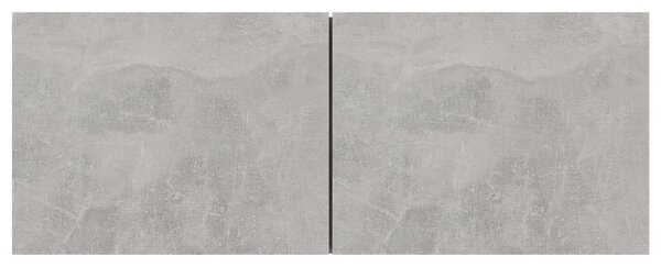Betonszürke szerelt fa TV-szekrény 80 x 30 x 30 cm
