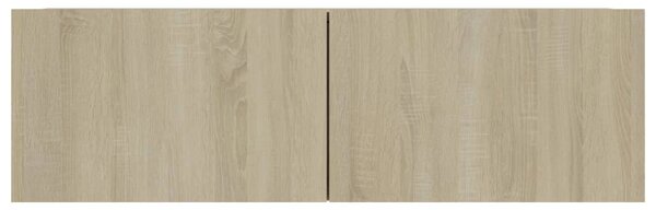 Sonoma tölgy szerelt fa TV-szekrény 100 x 30 x 30 cm