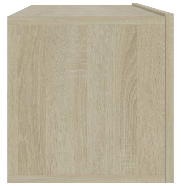 Sonoma tölgy szerelt fa TV-szekrény 100 x 30 x 30 cm