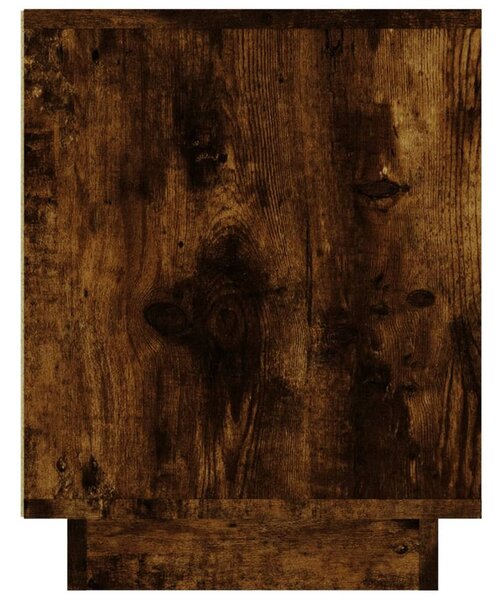 Füstös tölgy színű szerelt fa TV-szekrény 102 x 35 x 45 cm