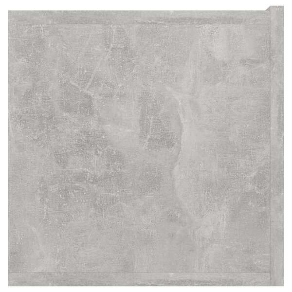 2 db betonszürke függő TV-szekrény 60 x 30 x 30 cm