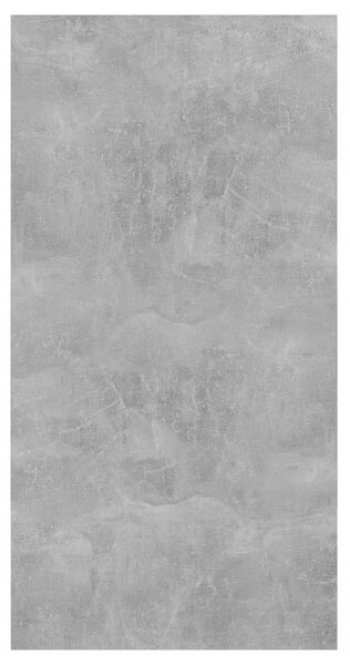 Betonszürke szerelt fa falra szerelhető TV-szekrény 37x37x72 cm