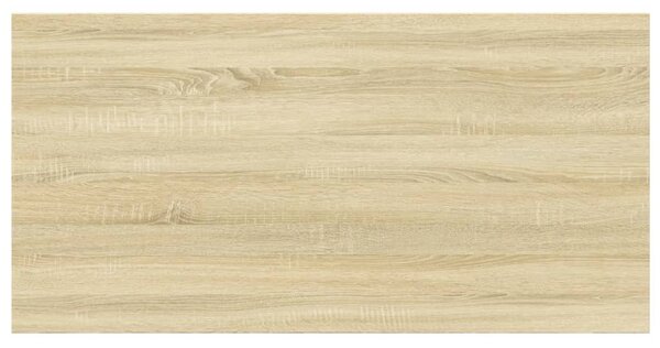 4 db sonoma-tölgy színű forgácslap könyvespolc 60 x 30 x 1,5 cm