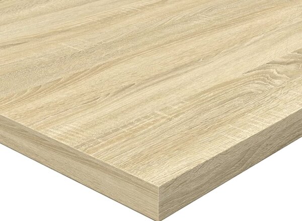 4 db sonoma-tölgy színű forgácslap könyvespolc 60 x 30 x 1,5 cm