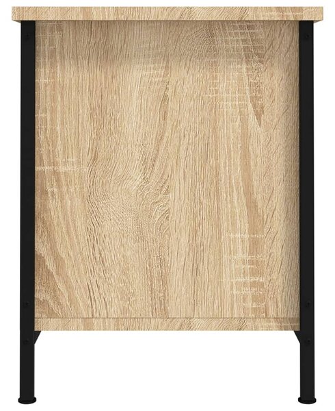 Sonoma tölgyfa ajtós TV-szekrény 60 x 35 x 45 cm redőzött fa